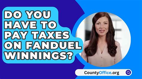 paying taxes on fanduel winnings